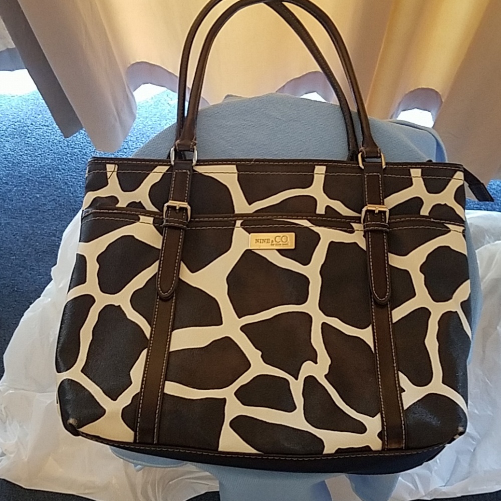 Giraffe print Handbag